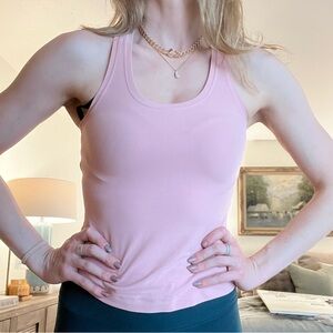 Lululemon Align cropped tank in pink